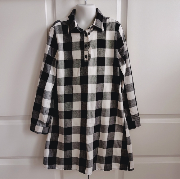 Buffalo Plaid Dress - Picture 2 of 6